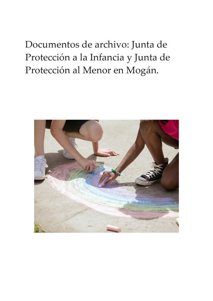 Junta de Protección a la Infancia y Junta de Protección al Menor en Mogán.
